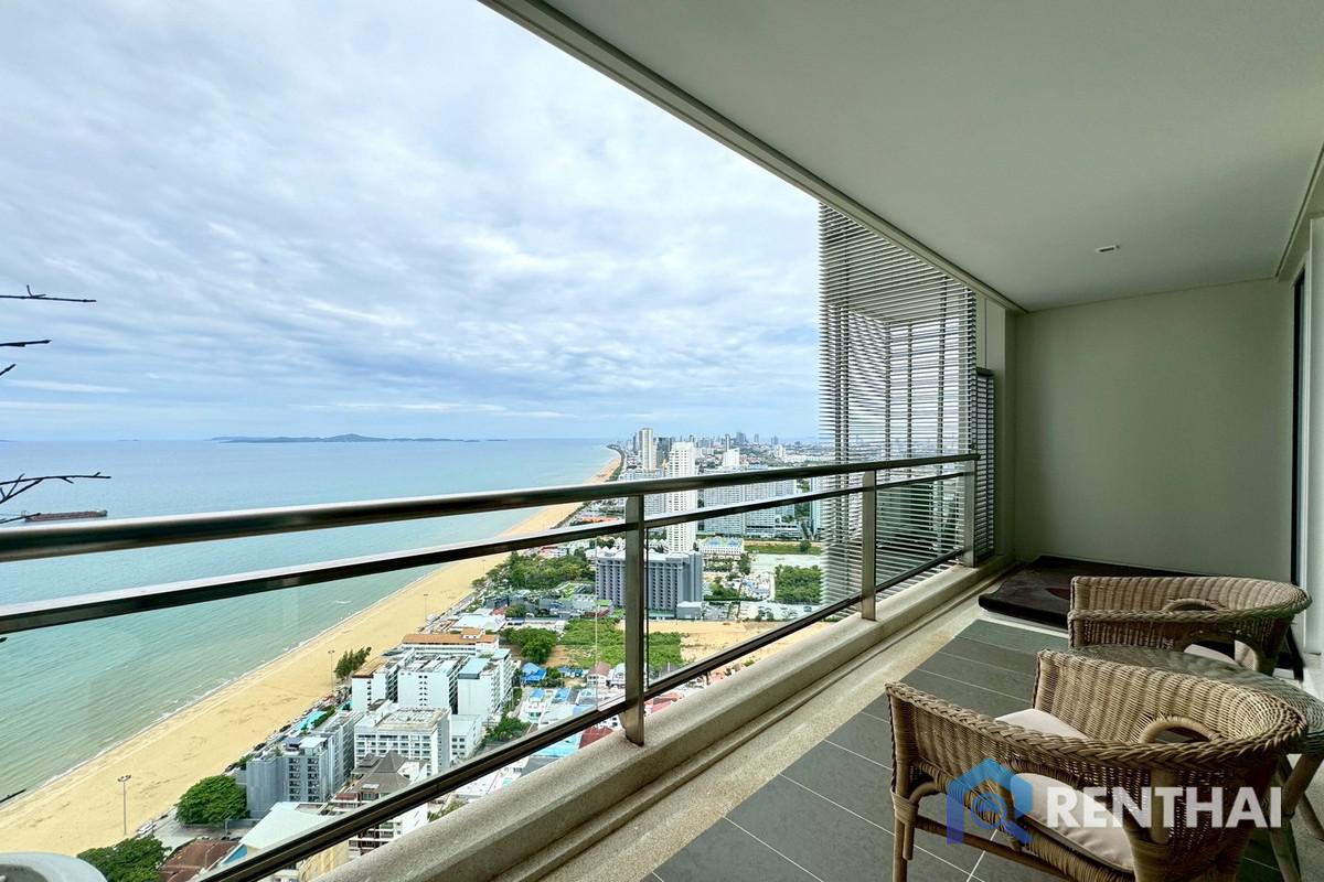 รูป ขายคอนโด Reflection Jomtien คอนโดหรู ติดหาดจอมเทียน 2 ห้องนอน 103 ตร.ม. วิวทะเลบนชั้น 40 วิวสวยมาก - รูปที่ 6/25