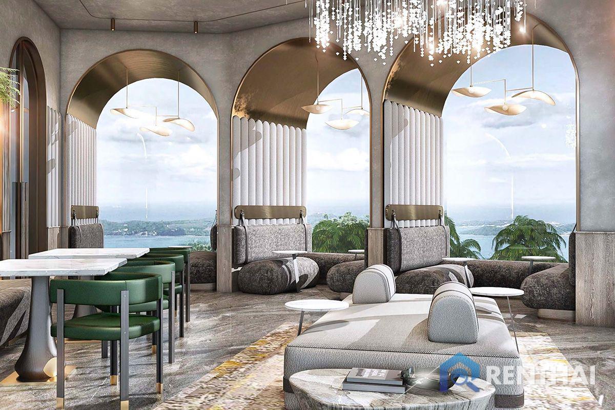 รูป ขายคอนโด อารมณ์ จอมเทียน โครงการสุดหรูหราริมหาดจอมเทียน 1 ห้องนอน 47 ตร.ม. วิวทะเลบนชั้น 29 ชื่อต่างชาติ ราคาถูกกว่าหน้าโครงการเป็นล้าน - รูปที่ 24/24