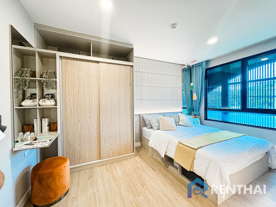 รูป ห้องแบบ 1 ห้องนอน ขนาด 29 ตร.ม. ออกแบบลงตัว ใช้พื้นที่อย่างชาญฉลาด พร้อมเข้าอยู่. - รูปที่ 9/24