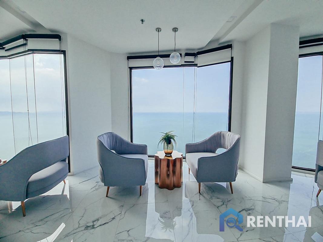 รูป คอนโดหรู 2 ห้องนอน Aeras พัทยา ราคา 25 ล้านบาท ตกแต่งครบครัน พร้อมวิวทะเลพาโนรามา 180 องศา - รูปที่ 13/25