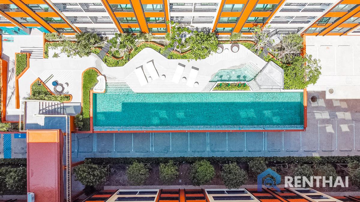 รูป ห้องแบบ 1 ห้องนอน ขนาด 29 ตร.ม. ออกแบบลงตัว ใช้พื้นที่อย่างชาญฉลาด พร้อมเข้าอยู่. - รูปที่ 18/24