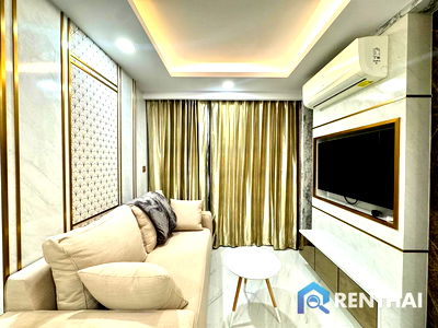 Condos for rent : For rent Dusit Grand park 2  1 bedroom 34 sqm Pool view