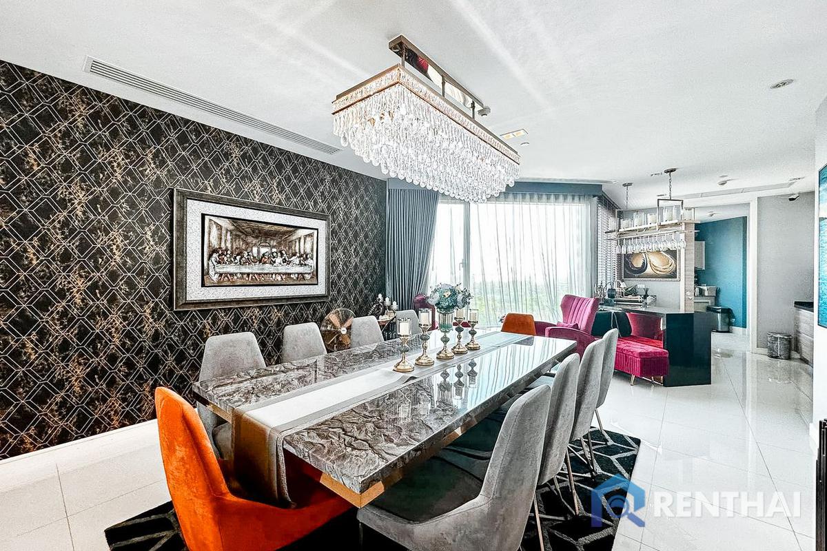 รูป ขายคอนโดหรู วิวทะเล ห้องใหญ่ ทำเลดี อยู่ติดถนนหน้าหาดจอมเทียน ห้องสวย ตกแต่งครบ พร้อมเข้าอยู่ เลี้ยงสัตว์เลี้ยงได้ - รูปที่ 2/23