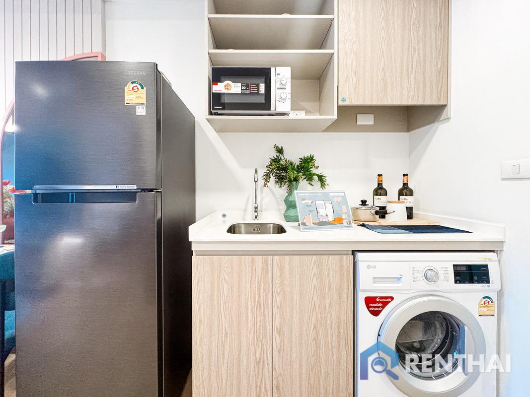 รูป ห้องแบบ 1 ห้องนอน ขนาด 29 ตร.ม. ออกแบบลงตัว ใช้พื้นที่อย่างชาญฉลาด พร้อมเข้าอยู่. - รูปที่ 4/24