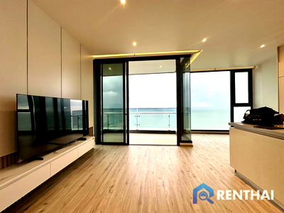 Condos for sale : Luxury Corner 2 bedroom at Arom Wongamat Pattaya | Sea View | 23 Mb
