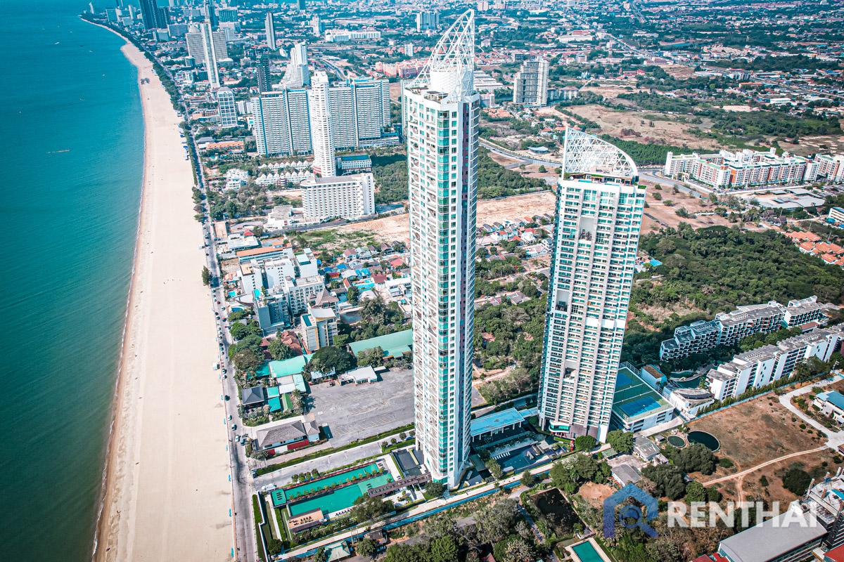 รูป ขายคอนโด Reflection Jomtien คอนโดหรู ติดหาดจอมเทียน 2 ห้องนอน 103 ตร.ม. วิวทะเลบนชั้น 40 วิวสวยมาก - รูปที่ 23/25