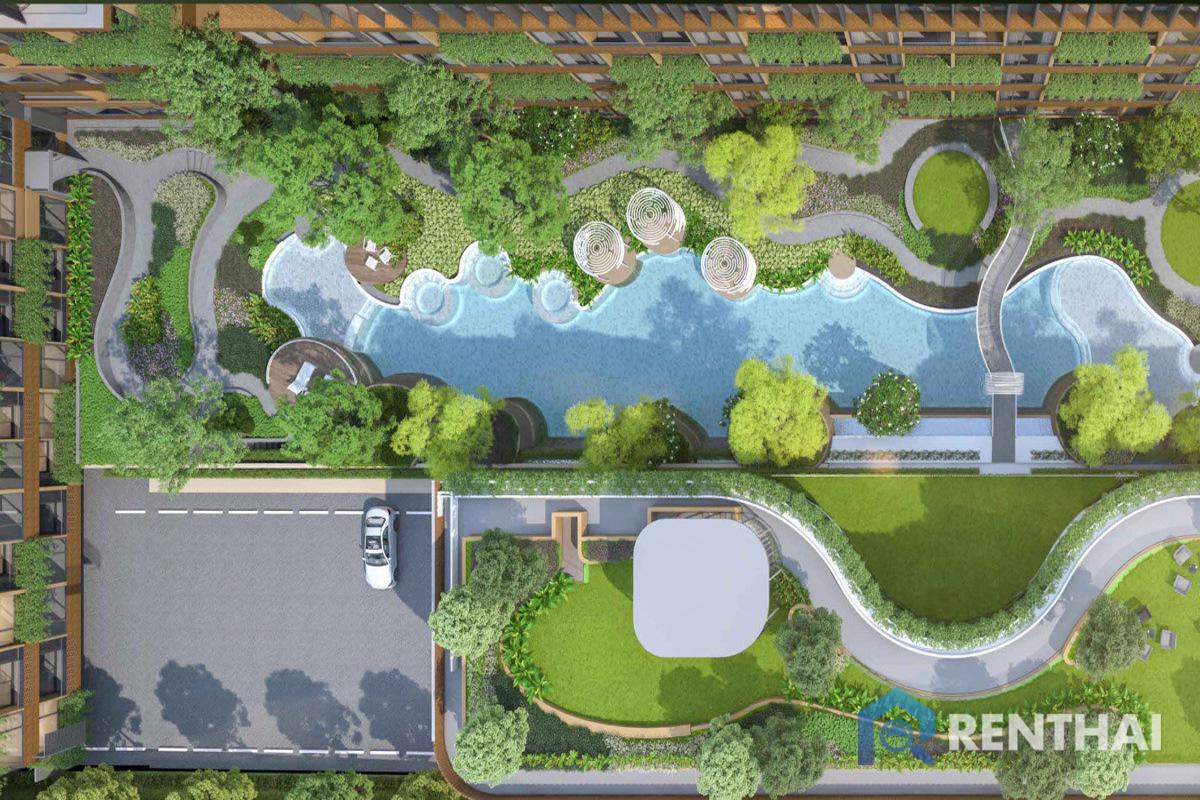 รูป คอนโดใหม่ใกล้หาดบางเทา ห้องสวย แต่งครบ - รูปที่ 3/25