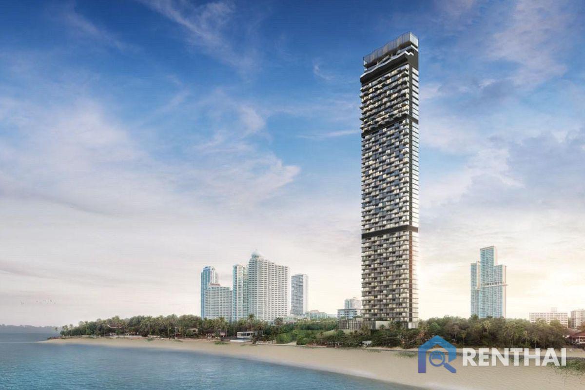 picture Beach front condominium  Arom Wongamat  2 bedroom sea view high floor - 7/24