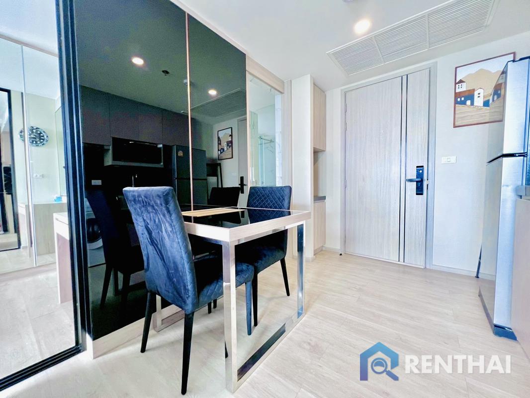 รูป หรูหรา 1 ห้องนอน พร้อมเฟอร์นิเจอร์ครบครันในคอนโด Panora ในพัทยา พร้อม ยิมและที่จอดรถ- 4.5 ล้านบาท - รูปที่ 6/24