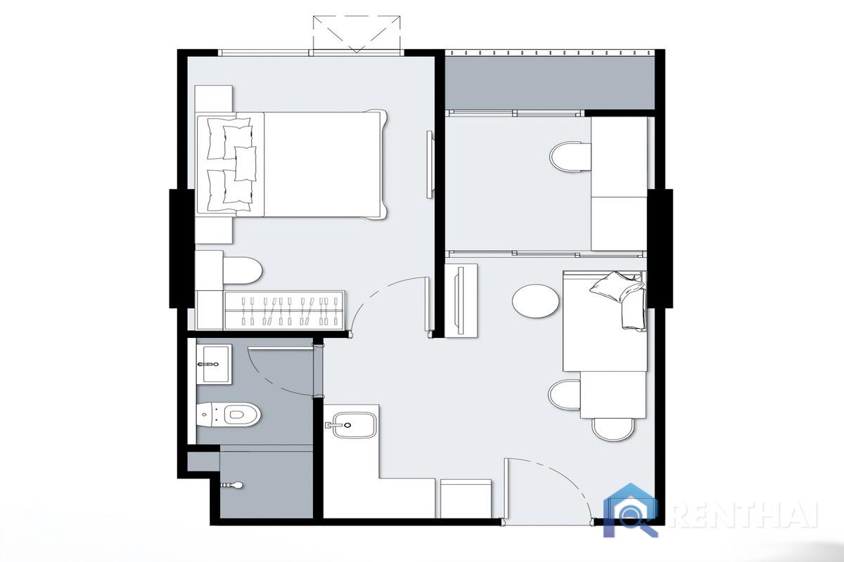 รูป สำหรับ ขาย คอนโด 1 ห้องนอน ที่ The Cube Amaze - รูปที่ 5/25