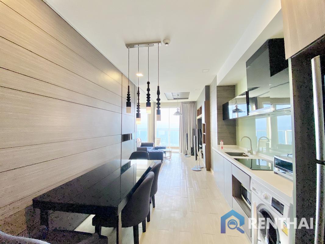 รูป คอนโด 2 ห้องนอน Cetus ในพัทยา, 13.5 ล้านบาท, ยูนิตมุมที่ตกแต่งครบครัน - รูปที่ 4/25