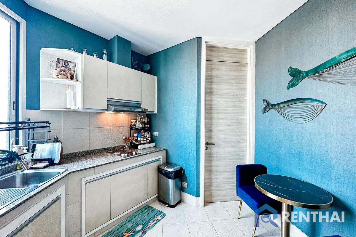 รูป ขายคอนโดหรู วิวทะเล ห้องใหญ่ ทำเลดี อยู่ติดถนนหน้าหาดจอมเทียน ห้องสวย ตกแต่งครบ พร้อมเข้าอยู่ เลี้ยงสัตว์เลี้ยงได้ - รูปที่ 8/23