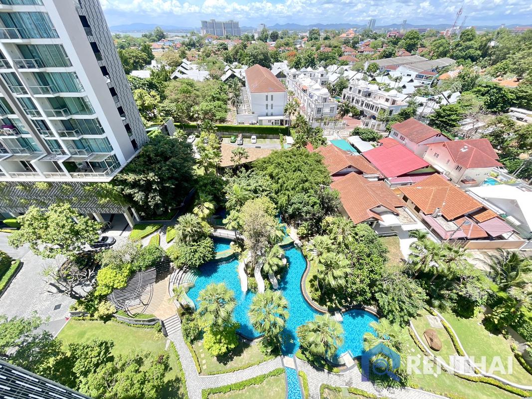 รูป ขายคอนโดเดอะริเวียร่าวงศ์อามาตย์ สตูดิโอ วิวสระว่ายน้ำ โครงการใกล้ทะเลเดินไปทะเลได้ - รูปที่ 5/25