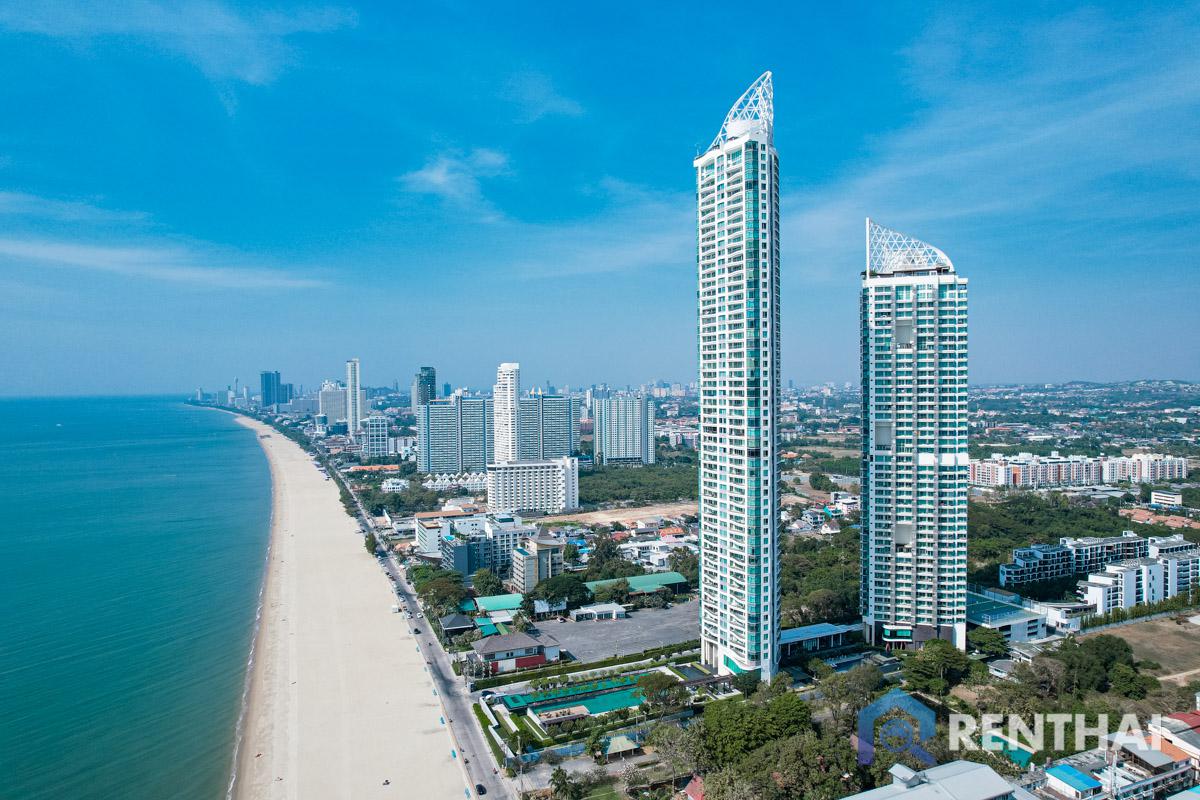 รูป ขายคอนโด Reflection Jomtien คอนโดหรู ติดหาดจอมเทียน 2 ห้องนอน 103 ตร.ม. วิวทะเลบนชั้น 40 วิวสวยมาก - รูปที่ 21/25
