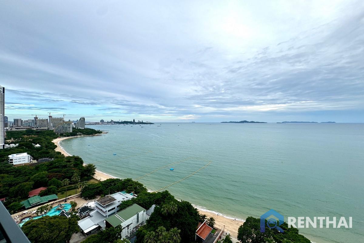 picture For rent Arom wongamat 1 bedroom 45 sqm direct sea  view - 15/25