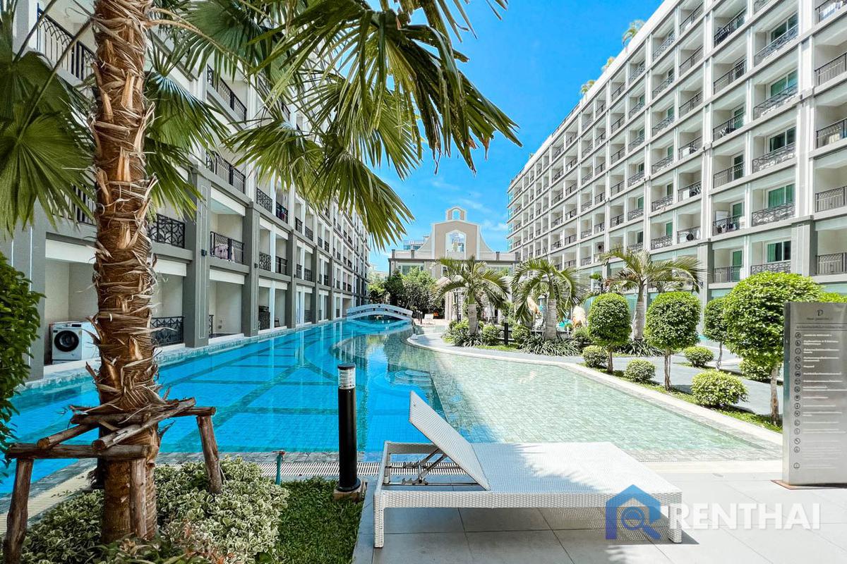 picture For rent Dusit Grand park 2  1 bedroom 34 sqm Pool view - 20/25
