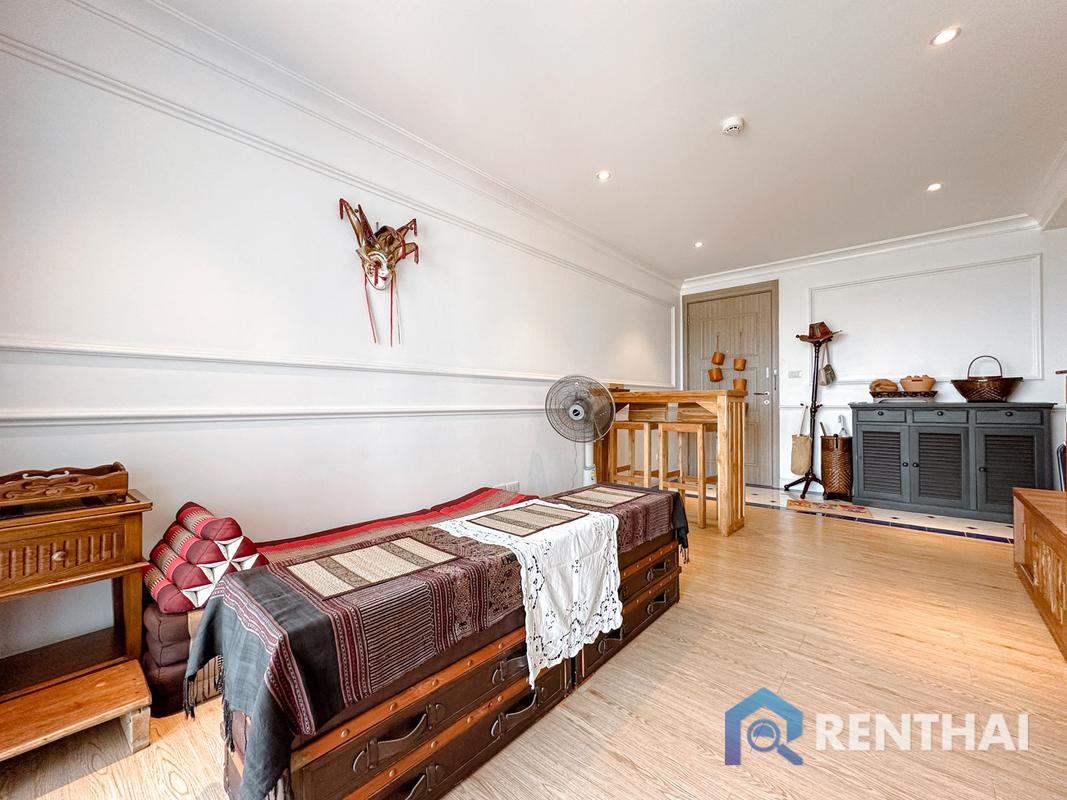 รูป ขายคอนโดสไตล์รีสอร์ท ทำเลจอมเทียน ใกล้ทะเล 3 ห้องนอน 2 ห้องน้ำ ขนาดใหญ่ ราคาดีๆ - รูปที่ 17/25