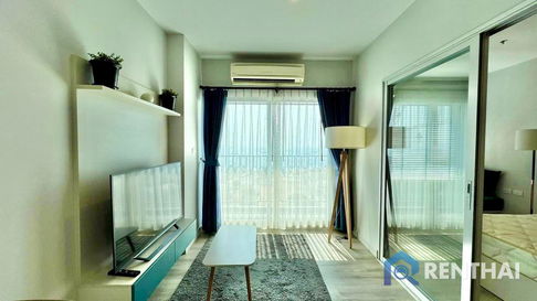 คอนโดหรู 1 ห้องนอน เซ็นทริค ซี พัทยา เฟอร์ครบ สิ่งอำนวยความสะดวกเยี่ยม 3.8ล้าน