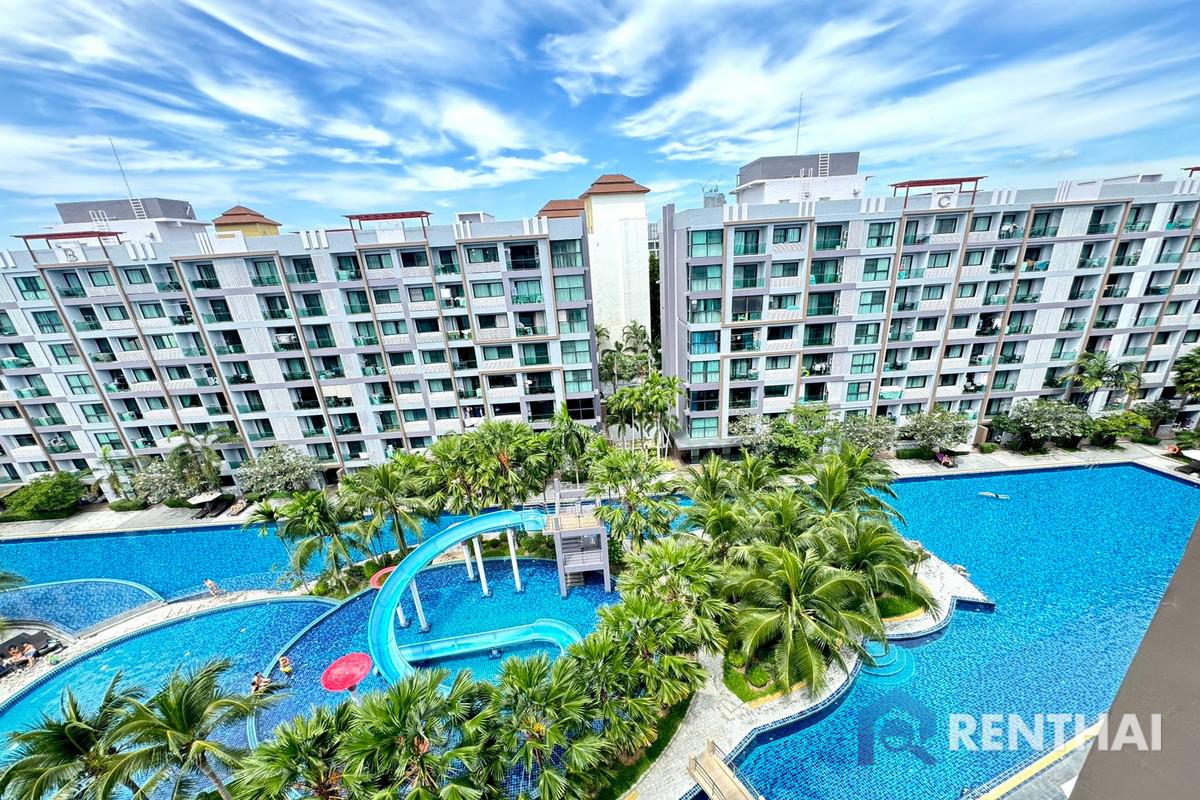 รูป ขายคอนโดทำเลจอมเทียน ดุสิตแกรนด์ปาร์ค 2 ห้องนอน 2 ห้องน้ำ วิวสระว่ายน้ำสวยๆ - รูปที่ 5/25