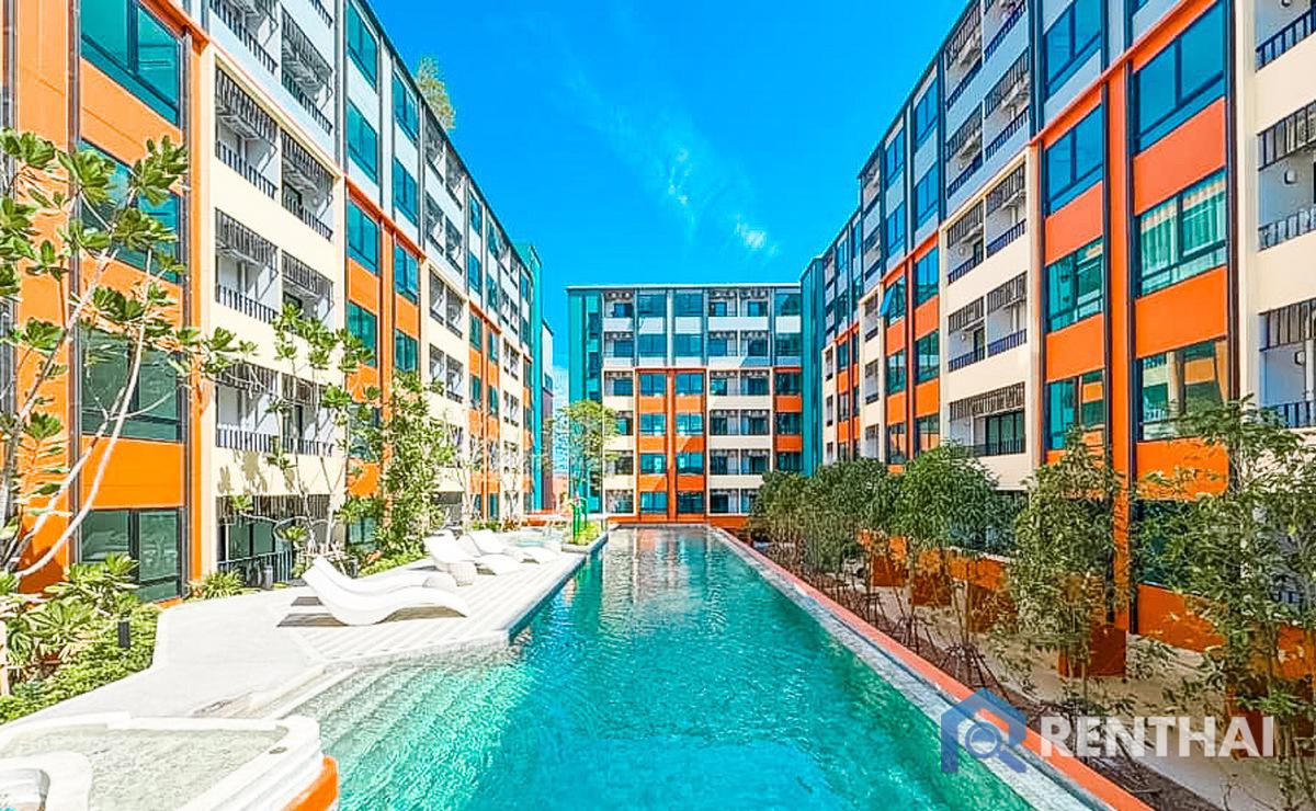 รูป ห้องแบบ 1 ห้องนอน ขนาด 29 ตร.ม. ออกแบบลงตัว ใช้พื้นที่อย่างชาญฉลาด พร้อมเข้าอยู่. - รูปที่ 19/24