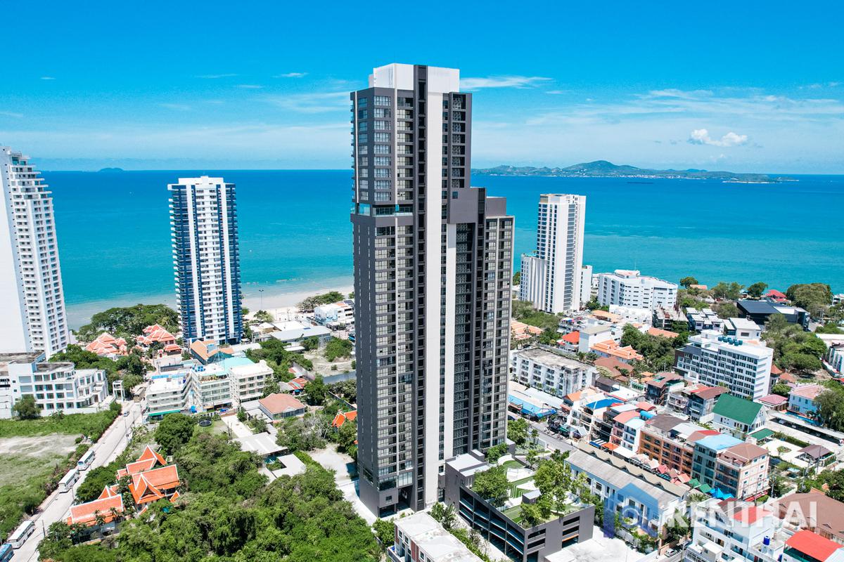 รูป หรูหรา 1 ห้องนอน พร้อมเฟอร์นิเจอร์ครบครันในคอนโด Panora ในพัทยา พร้อม ยิมและที่จอดรถ- 4.5 ล้านบาท - รูปที่ 19/24