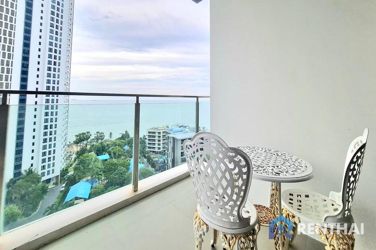 รูป ขายคอนโดพัทยาติดทะเล บ้านปลายหาด ห้องขนาดใหญ่วิวทะเลสวยๆ ราคาดีที่สุดในโครงการ - รูปที่ 3/25