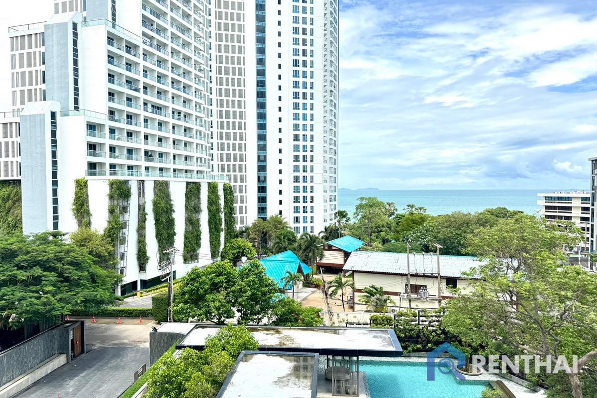 รูป ขายคอนโดติดทะเล ทำเลวงศ์อมาตย์ 1 ห้องนอน ขนาด 40 ตร.ม. ห้องตกแต่งสวยสไตล์เรียบหรู - รูปที่ 17/23