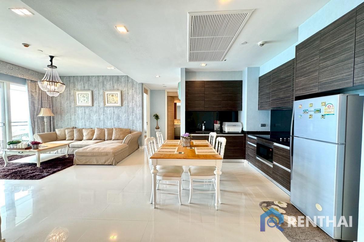 รูป ขายคอนโด Reflection Jomtien คอนโดหรู ติดหาดจอมเทียน 2 ห้องนอน 103 ตร.ม. วิวทะเลบนชั้น 40 วิวสวยมาก - รูปที่ 10/25