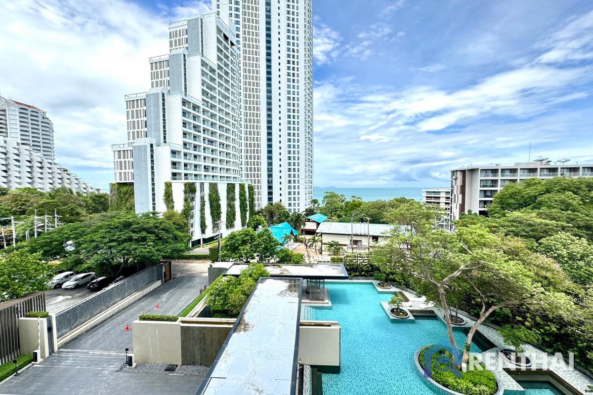 รูป ขายคอนโดติดทะเล ทำเลวงศ์อมาตย์ 1 ห้องนอน ขนาด 40 ตร.ม. ห้องตกแต่งสวยสไตล์เรียบหรู - รูปที่ 5/23