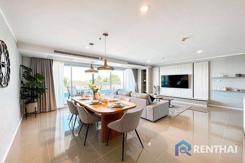 คอนโดริมทะเลลุมพินีจอมเทียน 3 ห้องนอน 3 ห้องน้ำ วิวทะเลชั้นสูง