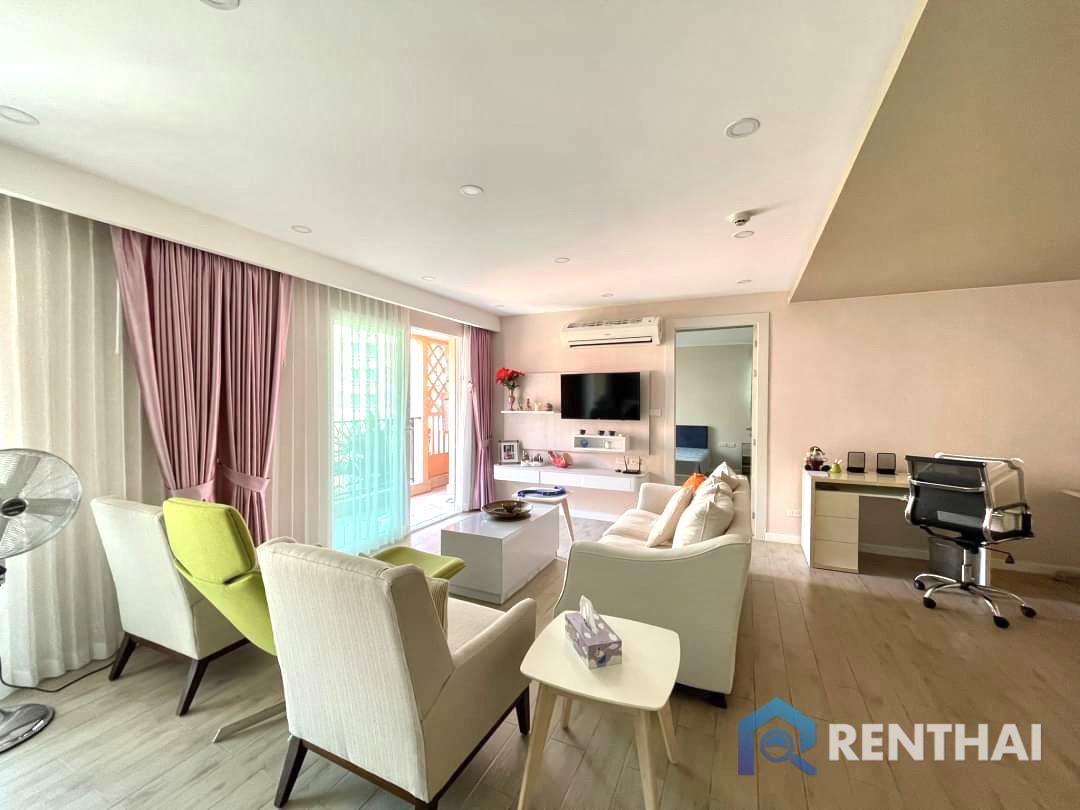 รูป คอนโดสไตล์รีสอร์ต 2 นอน 2 น้ำ ขนาดใหญ่พิเศษ 105 ตรม. วิวสระว่ายน้ำ - รูปที่ 4/21