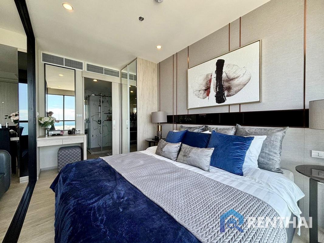 รูป คอนโดใกล้หาดยินยอม เขาพระตำหนัก ห้องวิวทะเล แถมฟรี เฟอร์นิเจอร์ทั้งห้อง - รูปที่ 7/25