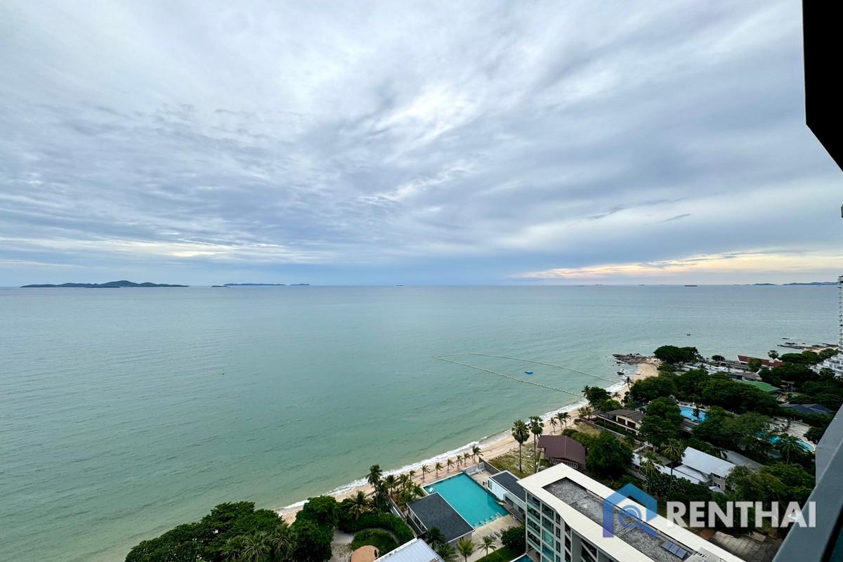 picture For rent Arom wongamat 1 bedroom 45 sqm direct sea  view - 13/25
