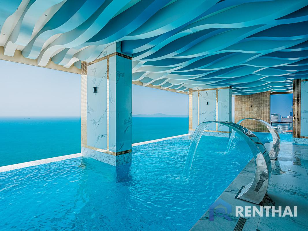 รูป ขายคอนโดสุดหรูหราติดหาดจอมเทียน 2 ห้องนอนราคาดีมากๆ Copacabana Jomtien - รูปที่ 16/23