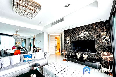 คอนโดให้เช่า : ขายคอนโดหรู วิวทะเล ห้องใหญ่ ทำเลดี อยู่ติดถนนหน้าหาดจอมเทียน ห้องสวย ตกแต่งครบ พร้อมเข้าอยู่ เลี้ยงสัตว์เลี้ยงได้