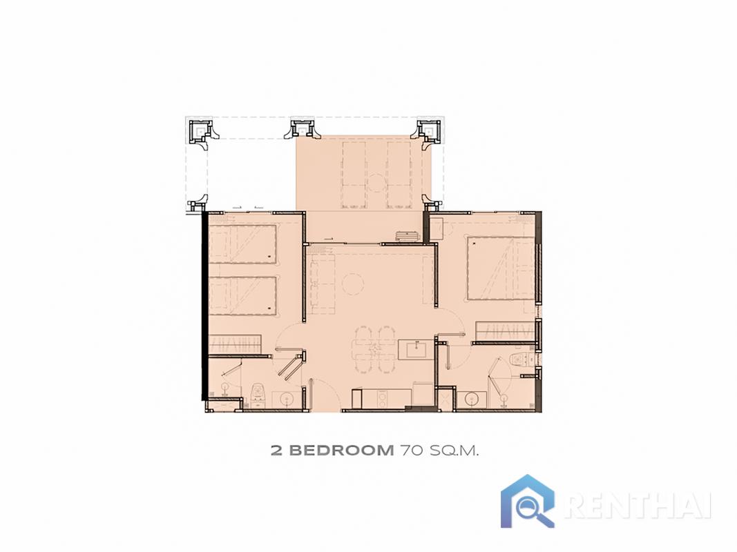 รูป สำหรับ ขาย คอนโด 2 ห้องนอน ที่ The Title Legendary Bangtao - รูปที่ 5/25