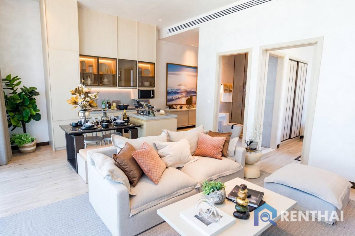 picture Beach front condominium  Arom Wongamat  2 bedroom sea view high floor - 1/24