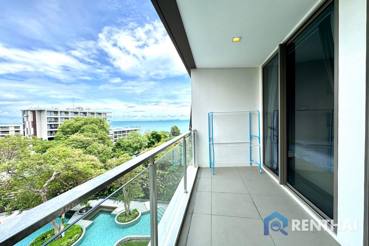 รูป ขายคอนโดติดทะเล ทำเลวงศ์อมาตย์ 1 ห้องนอน ขนาด 40 ตร.ม. ห้องตกแต่งสวยสไตล์เรียบหรู - รูปที่ 18/23