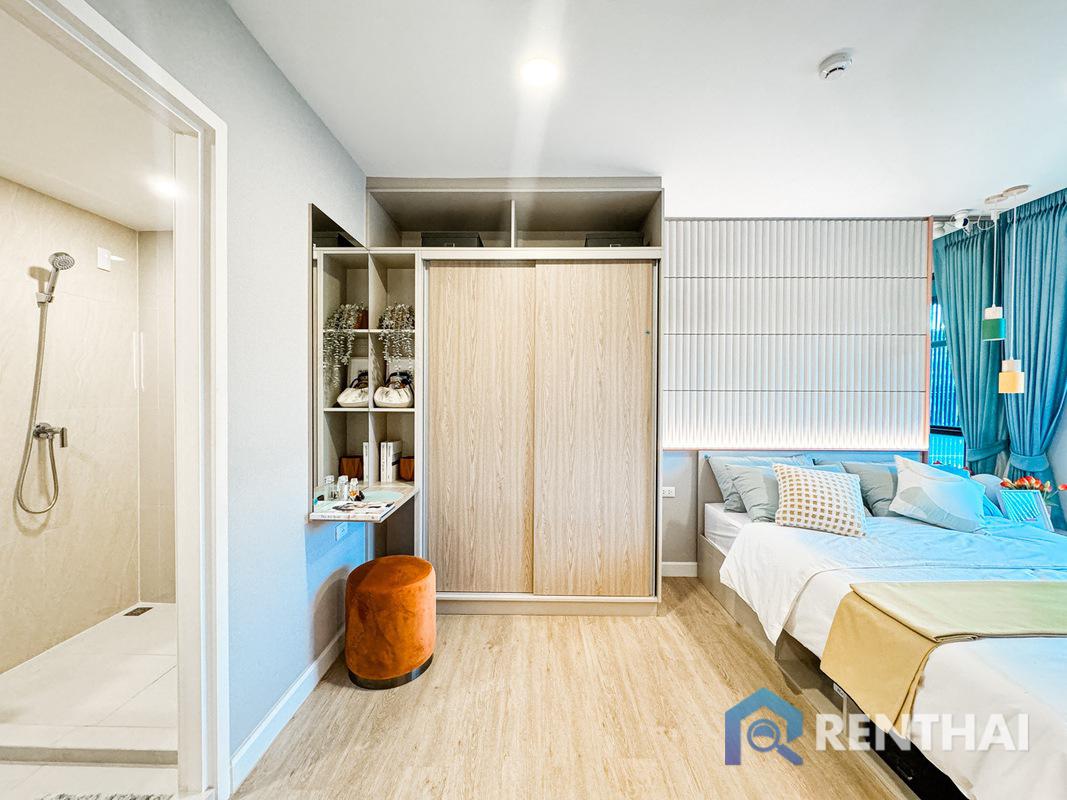 รูป ห้องแบบ 1 ห้องนอน ขนาด 29 ตร.ม. ออกแบบลงตัว ใช้พื้นที่อย่างชาญฉลาด พร้อมเข้าอยู่. - รูปที่ 7/24