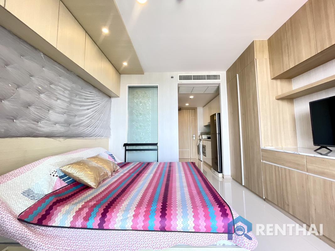 รูป ขายคอนโดเดอะริเวียร่าวงศ์อามาตย์ สตูดิโอ วิวสระว่ายน้ำ โครงการใกล้ทะเลเดินไปทะเลได้ - รูปที่ 8/25