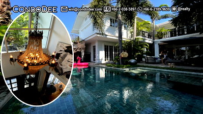 Houses for sale : Luxury Pool Villa for Sale in Sukhumvit 71