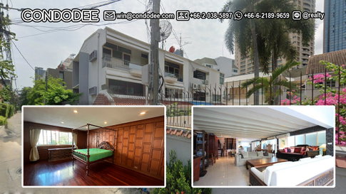 Spacious Sathorn Townhouse: Suanplu Location