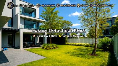 Houses for sale : Luxury Detached House for Sale at VIVE Krungthep Kreetha