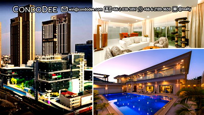 Houses for sale : Luxury Bangkok Villa Exceptional Quality