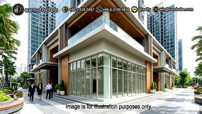 ขายพื้นที่ขายของ : Foreign Freehold Commercial Unit for Sale at NUE Epic Asok–Rama 9