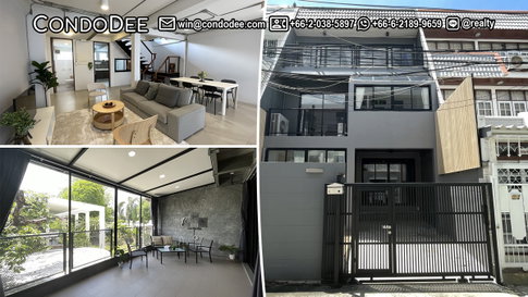 Renovated Modern Townhouse Sale Ekkamai