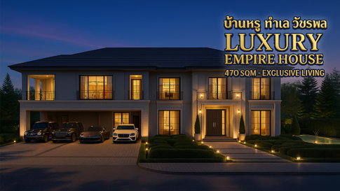 Luxury Empire House for Sale at The Palm Residences Watcharapol