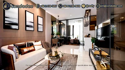 Condos for sale : Supalai ICON Sathorn 1-Bed Condo for Sale
