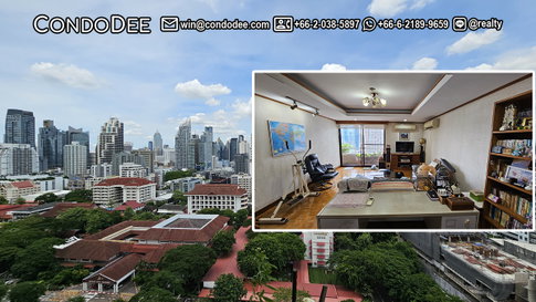 Large 3-Bedroom Condo Asoke Nice View