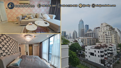 Rare 60sqm 1-Bedroom Freehold at SOCIO Ruamrudee near BTS Ploenchit